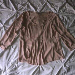 Blush Scoop Neck Top